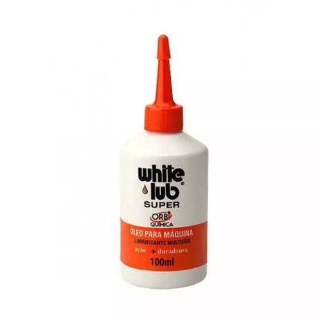 Óleo De Máquina Multiuso 100ml White Lub - Orbi quimica Menor preço em Óleo De Máquina Multiuso 100ml White Lub - Orbi quimica
