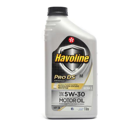 Óleo De Motor 5w30 Havoline ProDs Api Sn Sintético Dexos 2 1 - Texaco Menor preço em Óleo De Motor 5w30 Havoline ProDs Api Sn Sintético Dexos 2 1 - Texaco