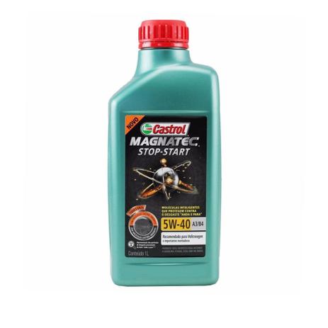 Oleo de Motor 5w40 Castrol Magnatec API SN A3/B4 1Lt Menor preço em Oleo de Motor 5w40 Castrol Magnatec API SN A3/B4 1Lt