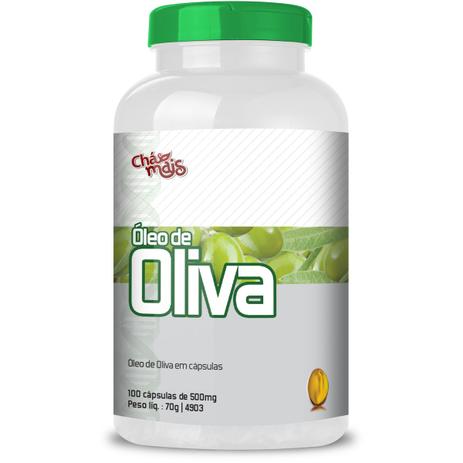 Óleo de Oliva  100 cápsulas 500mg - Chá mais é boa?