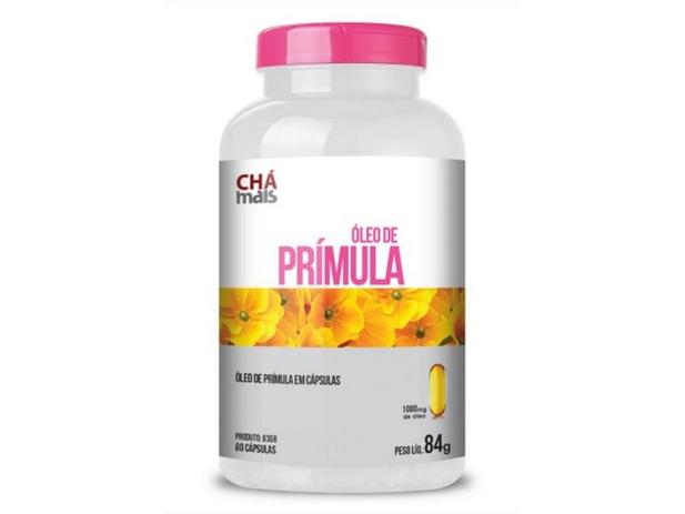 Óleo de Prímula 1000mg Chá Mais 60 cápsulas Menor preço em Óleo de Prímula 1000mg Chá Mais 60 cápsulas