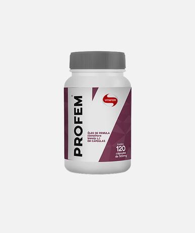 Óleo de Prímula Profem - Vitafor - 120 Cápsulas de 500mg Menor preço em Óleo de Prímula Profem - Vitafor - 120 Cápsulas de 500mg
