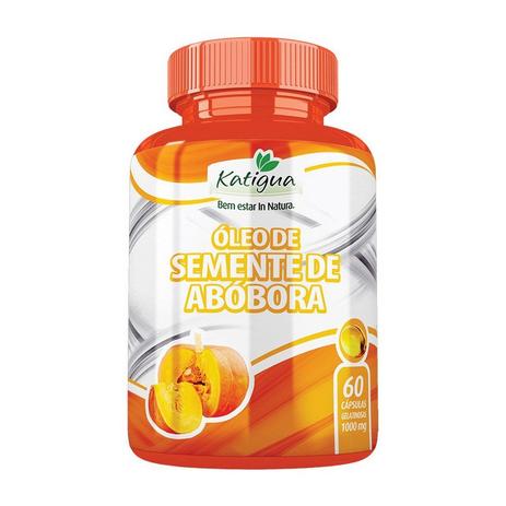 Óleo de Semente de Abóbora - 60 cápsulas - Katigua Menor preço em Óleo de Semente de Abóbora - 60 cápsulas - Katigua