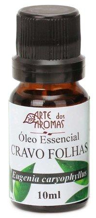 Óleo Essencial Cravo Folhas 10ml Arte dos Aromas Menor preço em Óleo Essencial Cravo Folhas 10ml Arte dos Aromas