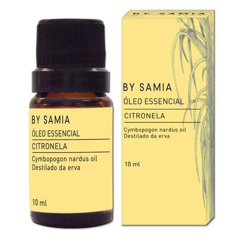 Óleo Essencial de Citronela de 10 ml - Bysamia Menor preço em Óleo Essencial de Citronela de 10 ml - Bysamia