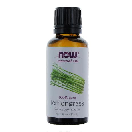 Óleo Essencial de Lemongrass - Capim Santo (30ml) Now Foods Menor preço em Óleo Essencial de Lemongrass - Capim Santo (30ml) Now Foods
