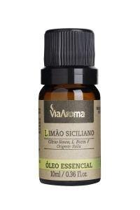 Óleo essencial de Limão Siciliano Via Aroma 10mL Menor preço em Óleo essencial de Limão Siciliano Via Aroma 10mL