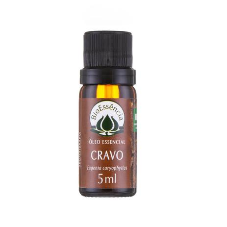 Óleo Essencial Natural de Cravo 5ml BioEssência Menor preço em Óleo Essencial Natural de Cravo 5ml BioEssência