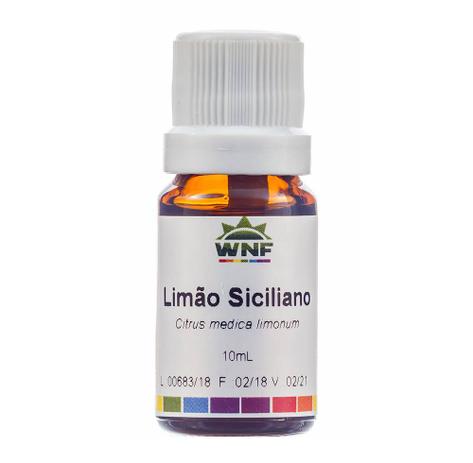 Óleo Essencial Natural de Limão Siciliano 10ml WNF Menor preço em Óleo Essencial Natural de Limão Siciliano 10ml WNF