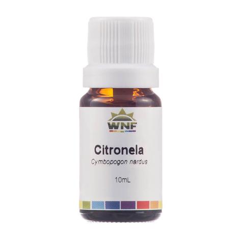 Óleo Essencial Orgânico de Citronela 10ml WNF Menor preço em Óleo Essencial Orgânico de Citronela 10ml WNF