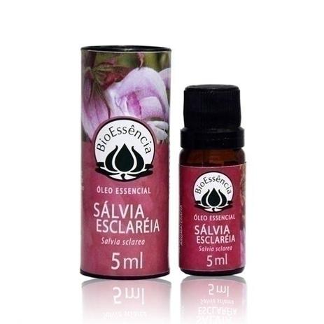 Óleo Essencial Sálvia Esclaréia - Bio essência Menor preço em Óleo Essencial Sálvia Esclaréia - Bio essência