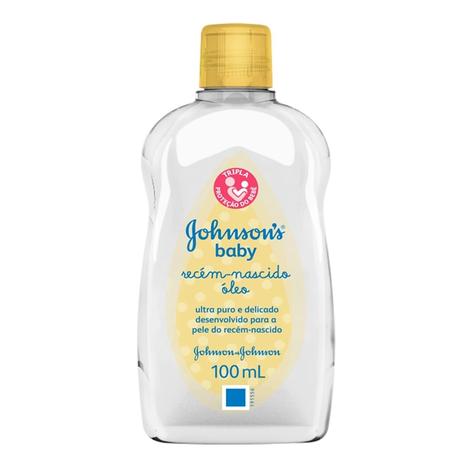 Óleo Johnsons Baby Recém Nascido 100mL Menor preço em Óleo Johnsons Baby Recém Nascido 100mL