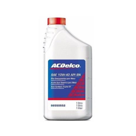 Óleo Lubrificante ACDelco SAE 10w40 Semissintético API SN Menor preço em Óleo Lubrificante ACDelco SAE 10w40 Semissintético API SN