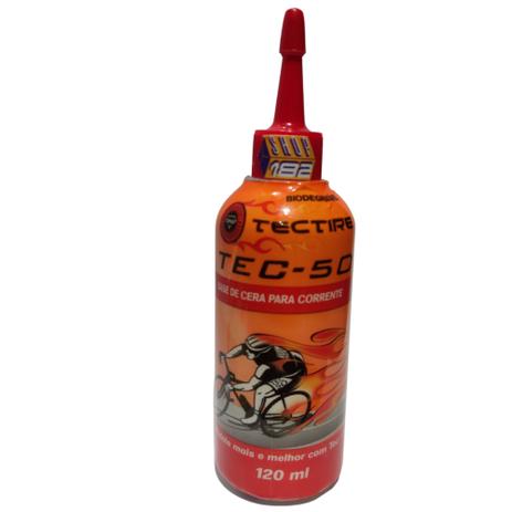 Óleo Lubrificante Bike Corrente Tectire Tec50 Bio Cera 120ml - TEC-50 Menor preço em Óleo Lubrificante Bike Corrente Tectire Tec50 Bio Cera 120ml - TEC-50