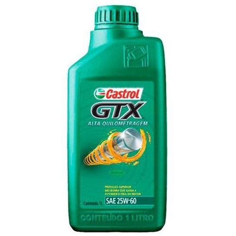 Óleo lubrificante Castrol GTX Alta Quilometragem 25W60 1L é boa?