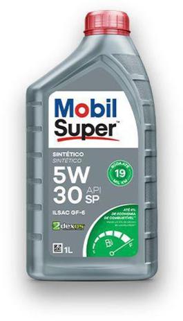 Óleo lubrificante Mobil Super Sintético 5W30 SP 1L Menor preço em Óleo lubrificante Mobil Super Sintético 5W30 SP 1L