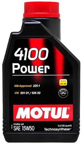 Óleo lubrificante motul 4100 power 15w50 1l Menor preço em Óleo lubrificante motul 4100 power 15w50 1l