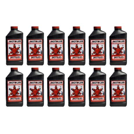Óleo Lubrificante Para Compressor De Ar 1L 12 Unidades Motolub Motomil Menor preço em Óleo Lubrificante Para Compressor De Ar 1L 12 Unidades Motolub Motomil
