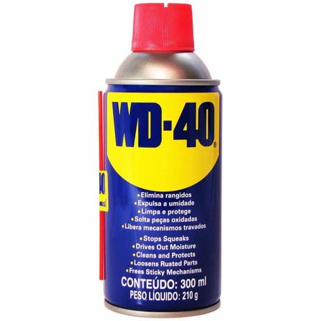 Óleo Lubrificante WD-40 300ml Menor preço em Óleo Lubrificante WD-40 300ml