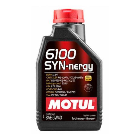 Óleo para Motor Sintético Motul SYN-NERGY 5W40 API SN/CF Motul 1 Litro Menor preço em Óleo para Motor Sintético Motul SYN-NERGY 5W40 API SN/CF Motul 1 Litro