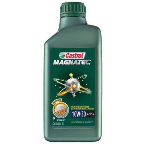 Óleo Semissintético 10W30 Magnatec API SN Castrol 1 Litro Menor preço em Óleo Semissintético 10W30 Magnatec API SN Castrol 1 Litro
