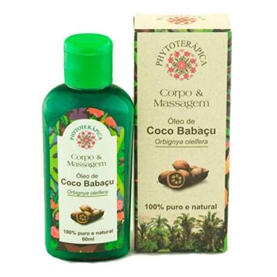 Óleo Vegetal Coco Babaçu 60ml Phytoterápica Menor preço em Óleo Vegetal Coco Babaçu 60ml Phytoterápica