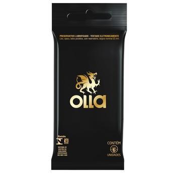 Olla Preservativo Lubrificado 6 Unidades Menor preço em Olla Preservativo Lubrificado 6 Unidades