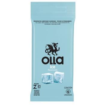 Olla Preservativo Lubrificado Ice 6 Unidades Menor preço em Olla Preservativo Lubrificado Ice 6 Unidades