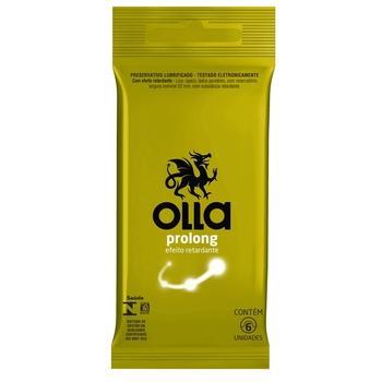 Olla Preservativo Lubrificado Prolong 6 Unidades Menor preço em Olla Preservativo Lubrificado Prolong 6 Unidades