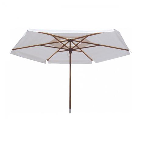 Ombrellone Bagum 2x2m com Armação em Madeira Branco Bel Fix Menor preço em Ombrellone Bagum 2x2m com Armação em Madeira Branco Bel Fix