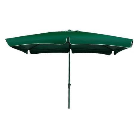 OMBRELLONE RETANGULAR 2 x 3 POLIÉSTER COM MANIVELA - VERDE - Belfix - Bel fix Menor preço em OMBRELLONE RETANGULAR 2 x 3 POLIÉSTER COM MANIVELA - VERDE - Belfix - Bel fix
