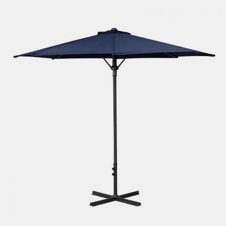 Ombrelone automático itapuã para jardim área externa mor azul marinho Menor preço em Ombrelone automático itapuã para jardim área externa mor azul marinho