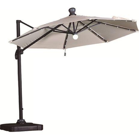 Ombrelone Lumia Com Base Para Jardim E Piscina Mor 9161 - Met. mor Menor preço em Ombrelone Lumia Com Base Para Jardim E Piscina Mor 9161 - Met. mor