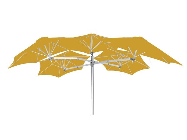 Ombrelone MultiFlex-5 3,00 mts Ø Amarelo - Sungap Menor preço em Ombrelone MultiFlex-5 3,00 mts Ø Amarelo - Sungap