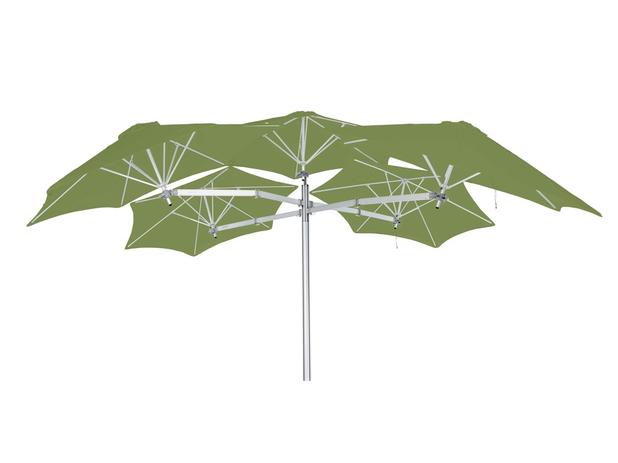 Ombrelone MultiFlex-5 3,00 mts Ø Verde - Sungap Menor preço em Ombrelone MultiFlex-5 3,00 mts Ø Verde - Sungap