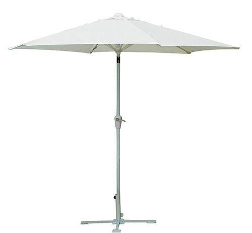 Ombrelone Nautika Milano 3m / 300 Branco Garden - Ntk Menor preço em Ombrelone Nautika Milano 3m / 300 Branco Garden - Ntk