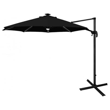 Ombrelone Suspenso Bel 818807 Ferrara 3 Metros Preto Com Led - Ombrelone -  Magazine Luiza