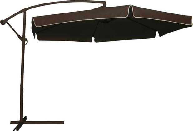 Ombrelone Suspenso Piscina Com Base Belfix 2,5 Metros - Marrom Menor preço em Ombrelone Suspenso Piscina Com Base Belfix 2,5 Metros - Marrom