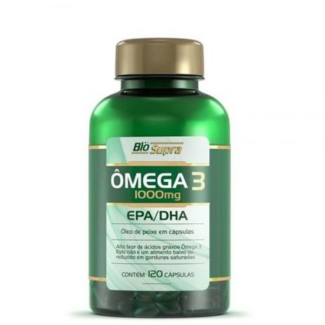 Omega 3 1.000mg c/120 Cápsulas BIO SUPRA - Laboratório catarinense Menor preço em Omega 3 1.000mg c/120 Cápsulas BIO SUPRA - Laboratório catarinense
