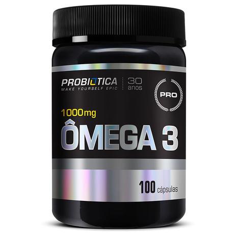 Ômega 3 - 100 cápsulas - probiótica Menor preço em Ômega 3 - 100 cápsulas - probiótica