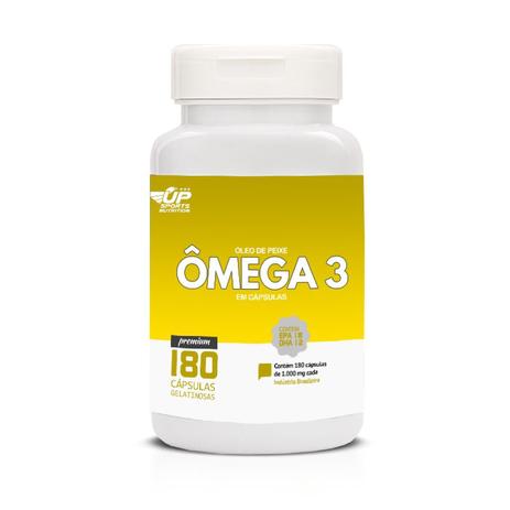 Omega 3 1000mg com 180 cápsulas Up Sports Nutrition é boa?