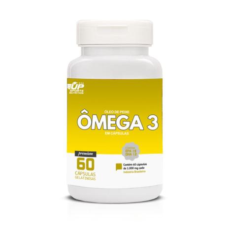 Omega 3 1000mg com 60 cápsulas Up Sports Nutrition é boa?