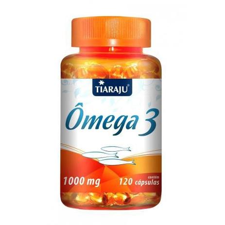 Ômega 3 1000mg - Tiaraju - 120 cápsulas Menor preço em Ômega 3 1000mg - Tiaraju - 120 cápsulas
