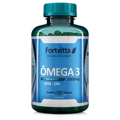 Ômega 3 - 120 cápsulas - Fortvitta é boa?