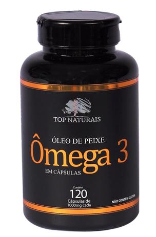 Ômega 3 - 180 caps - Top naturais Menor preço em Ômega 3 - 180 caps - Top naturais