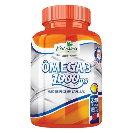 Ômega 3 - 240 Cápsulas - Katigua Menor preço em Ômega 3 - 240 Cápsulas - Katigua