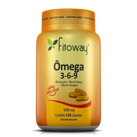 Ômega 3-6-9 Fitoway - 120 Cápsulas - Fitoway é boa?
