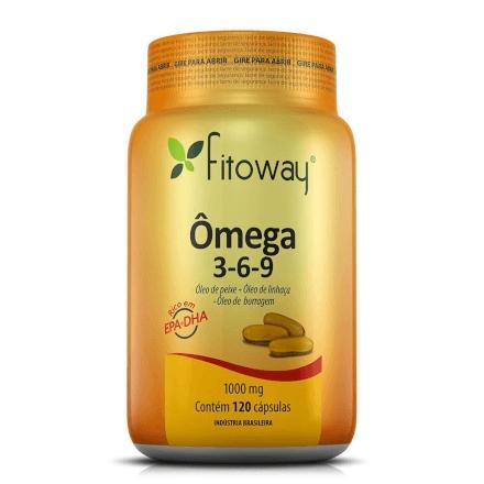 Ômega 3-6-9 Fitoway (Peixe + Linhaça + Borragem) 1.000mg - 1 Menor preço em Ômega 3-6-9 Fitoway (Peixe + Linhaça + Borragem) 1.000mg - 1