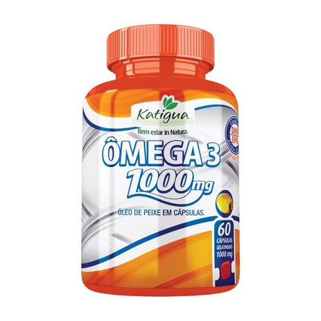 Ômega 3 - 60 Cápsulas - Katigua Menor preço em Ômega 3 - 60 Cápsulas - Katigua