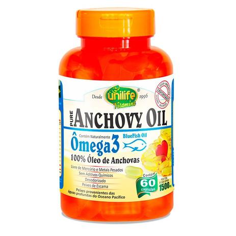 Ômega 3 Desodorizado Óleo de Anchova - Unilife é boa?